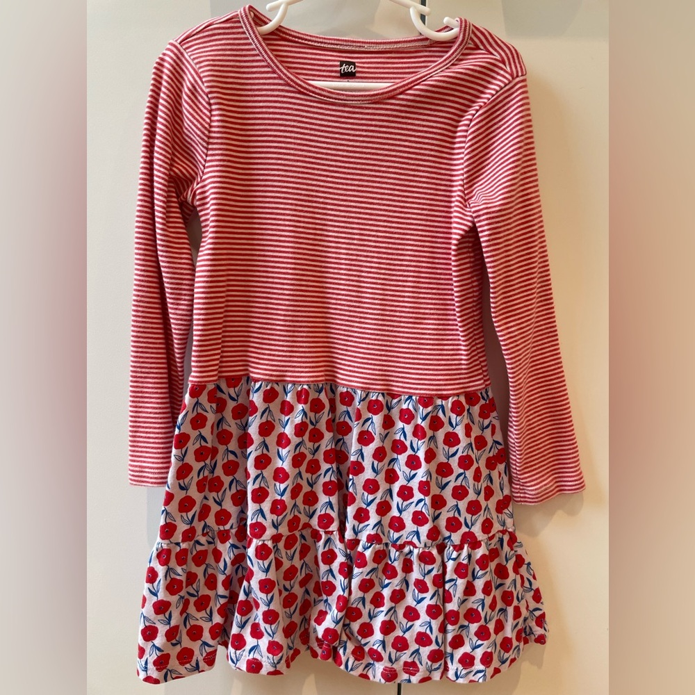 Tea Collection tiered skirted dress
